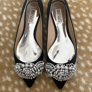Badgley Mishka size 6.5 embellished flats